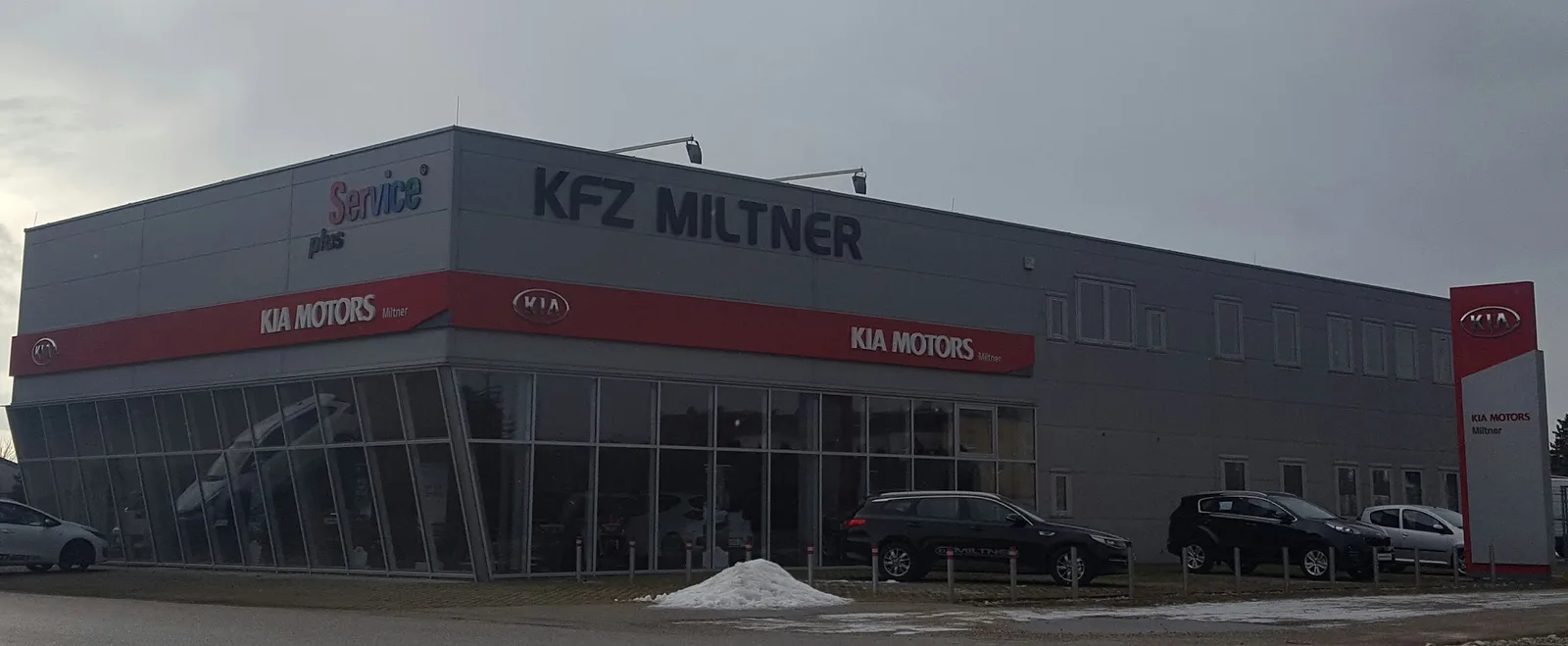 Außenansicht von KFZ Miltner in Unterwaltersdorf